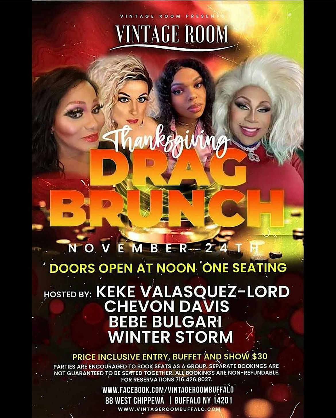 Thanksgiving Drag Brunch