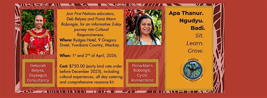 Apa Thanur. Ngudyu. Badi: Sit. Learn. Grow.