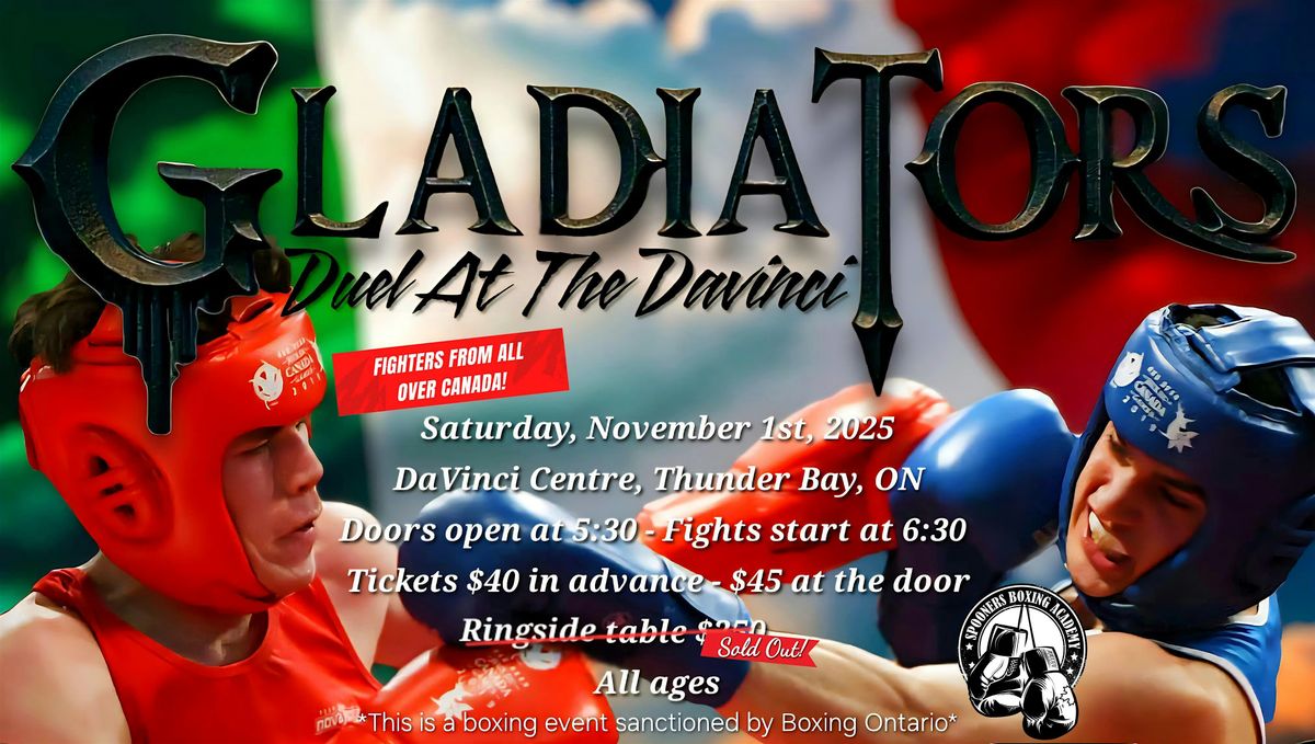 Gladiators: Duel At The DaVinci