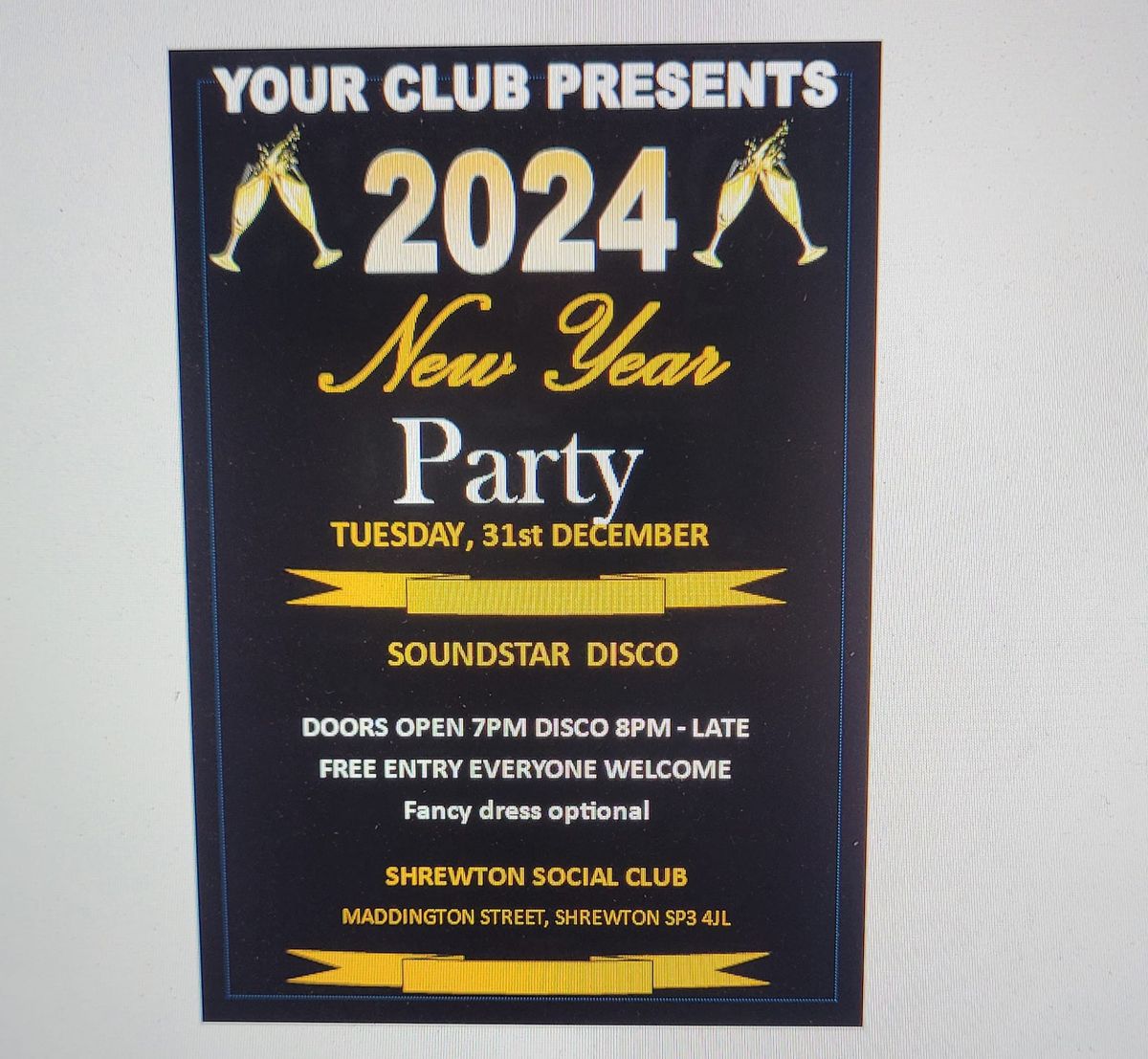 New Years Disco