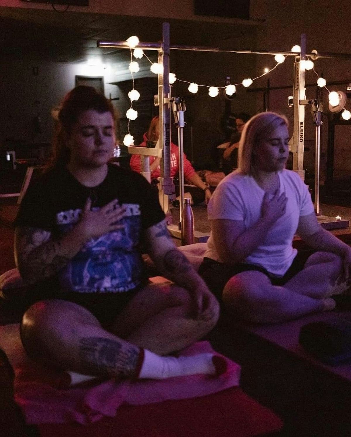 Meditation + Fairy Lights