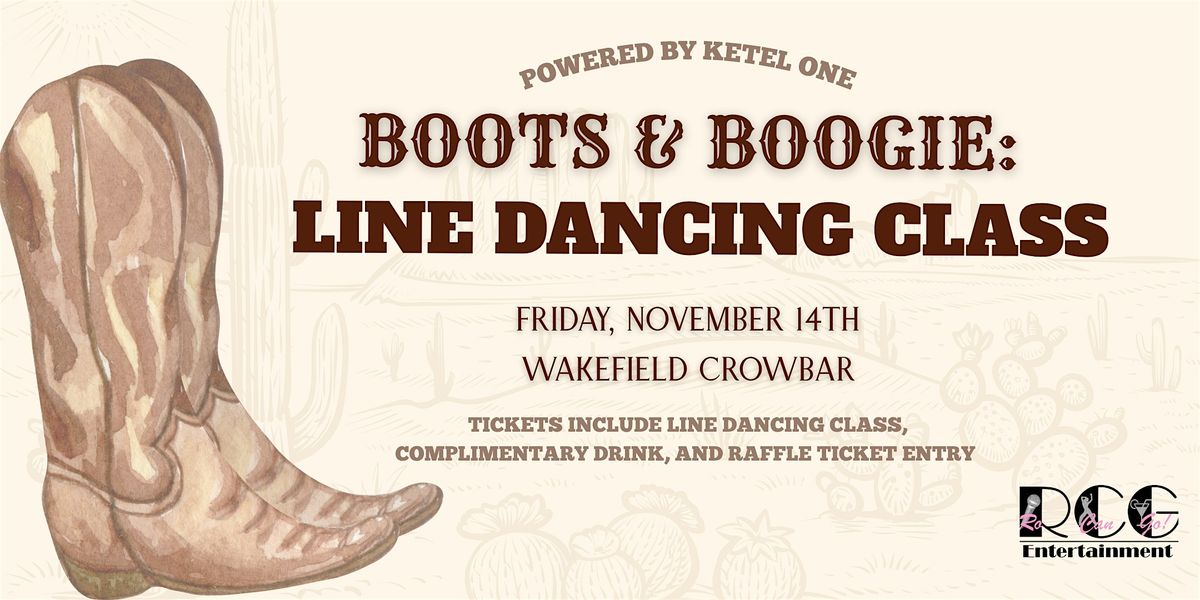 Boots and Boogie: Line Dancing Class