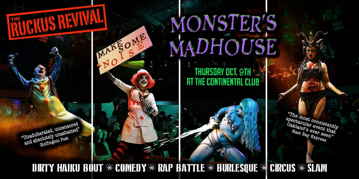 Monster's Madhouse Halloween Spooktacular!