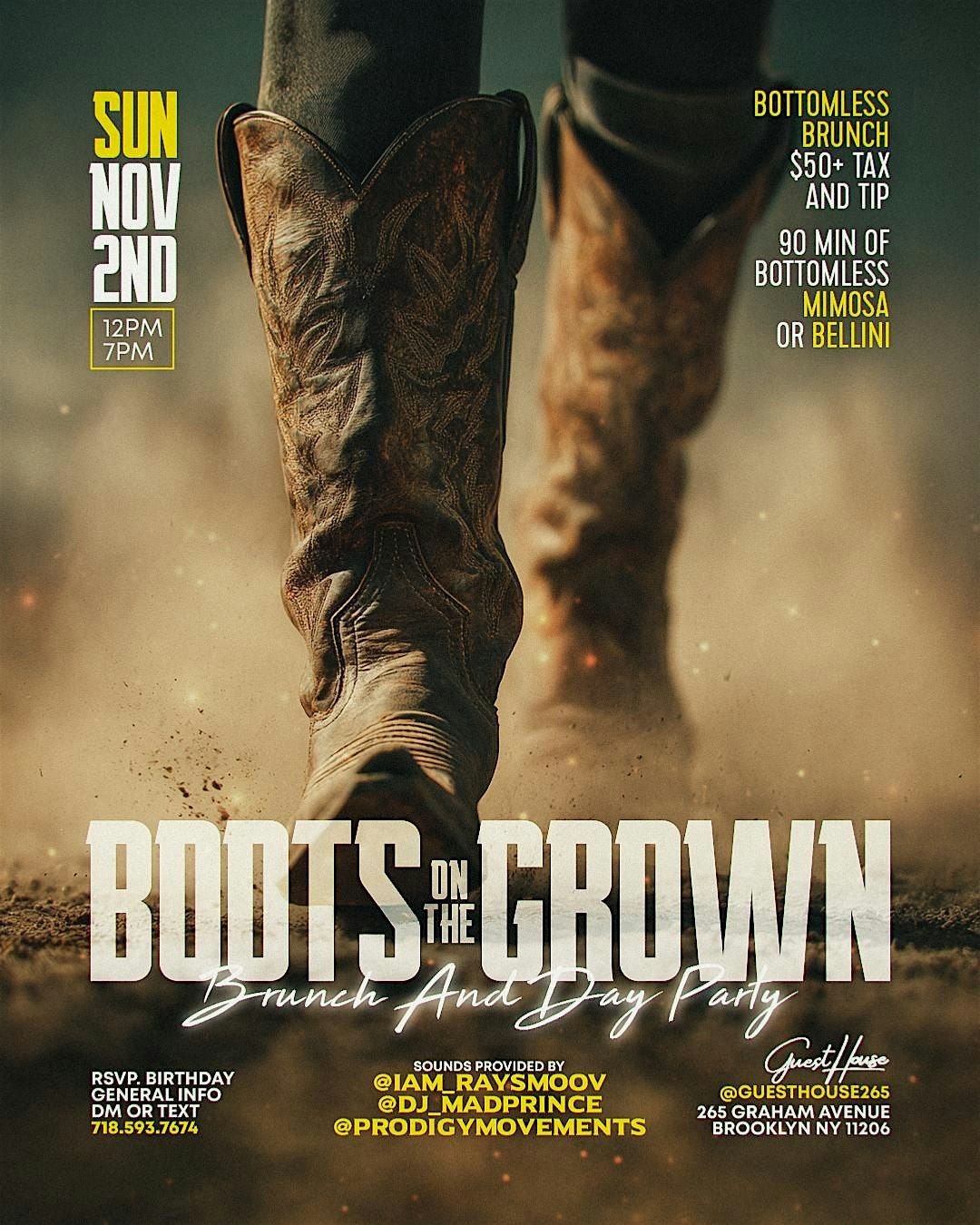 Boots On The Ground Rodeo Brunch
