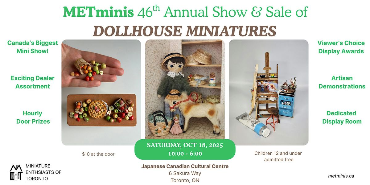 2025 Annual Show & Sale of Dollhouse Miniatures