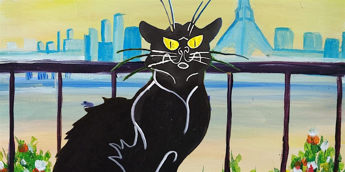 Paint Chat Noir In Paris, Leeds