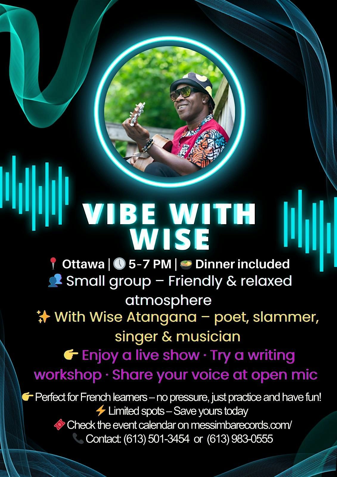 WITH WISE-Po\u00e9sie, Slam & Immersion en fran\u00e7ais langue seconde