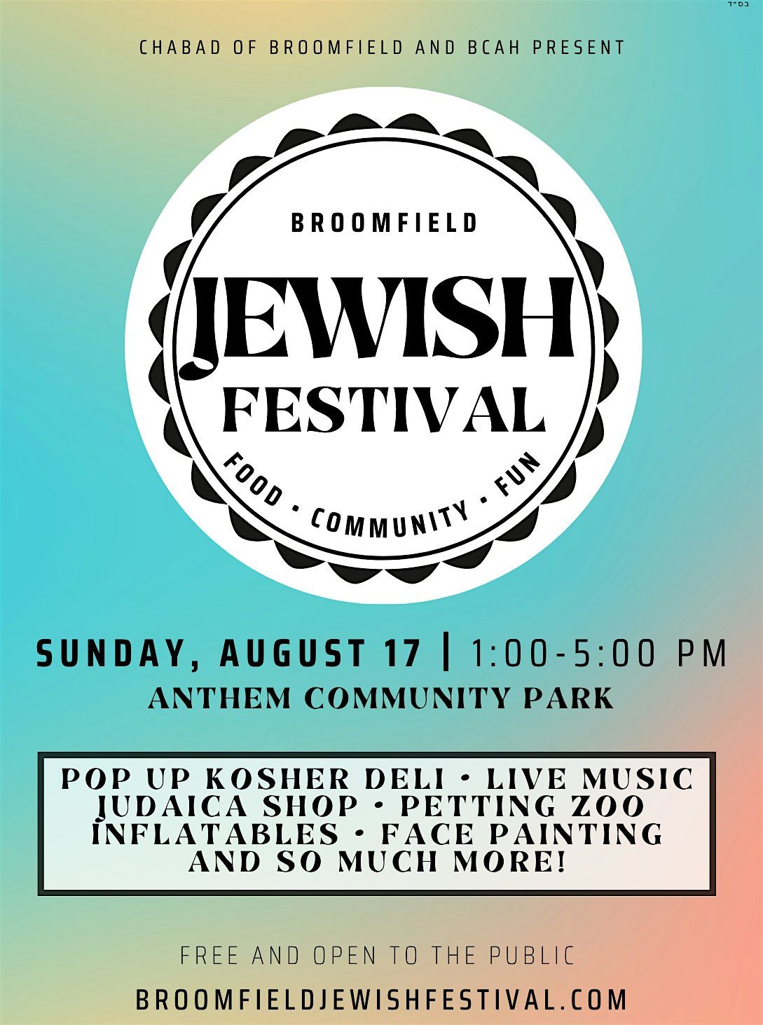 Broomfield Jewish Festival