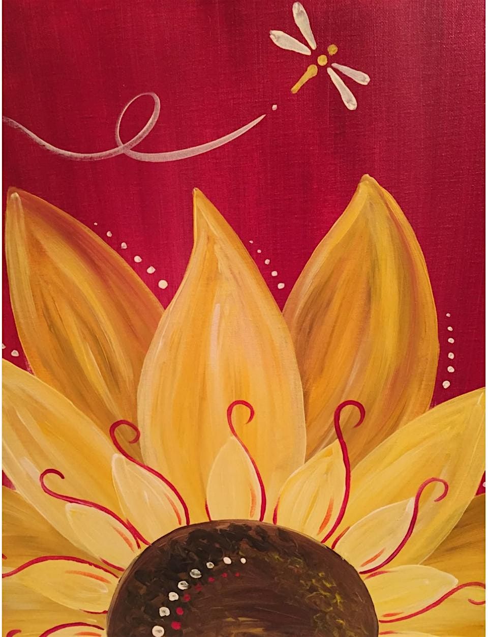 Paint and Sip Fall Sunflowers