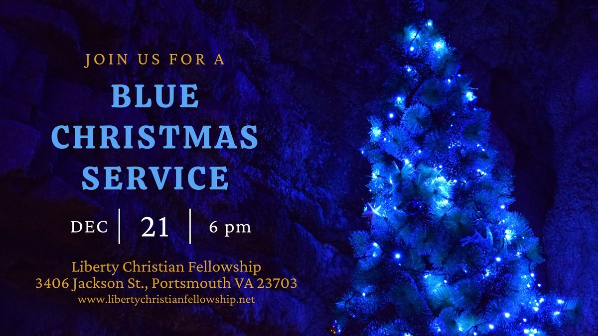 LCF's Annual Blue Christmas Service