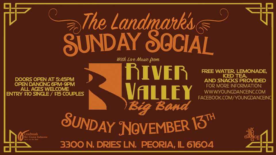 Landmark Social Dance with River Valley Big Band