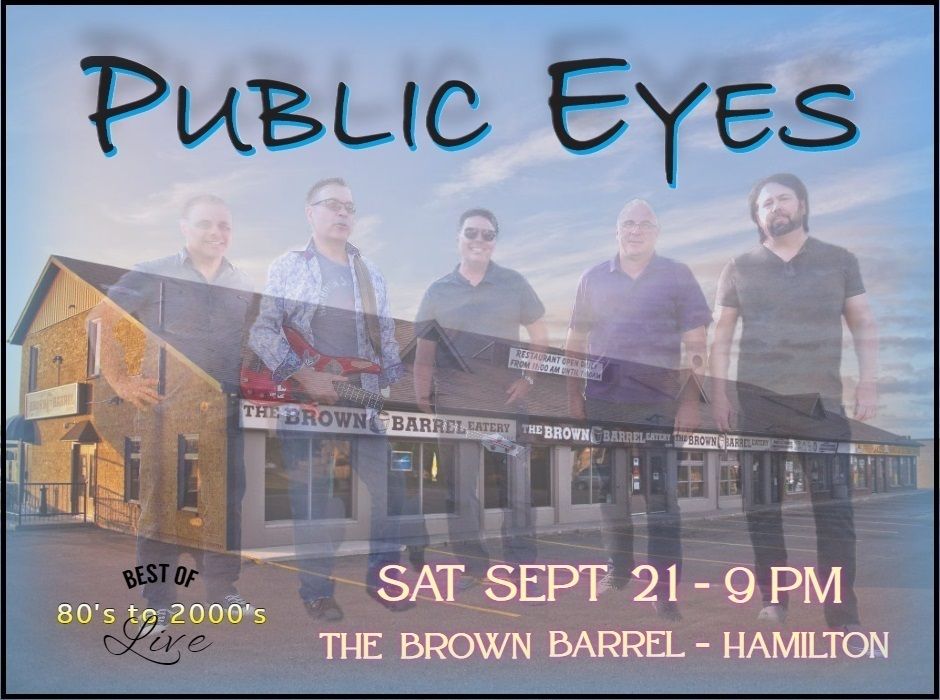 Public Eyes - Brown Barrel  