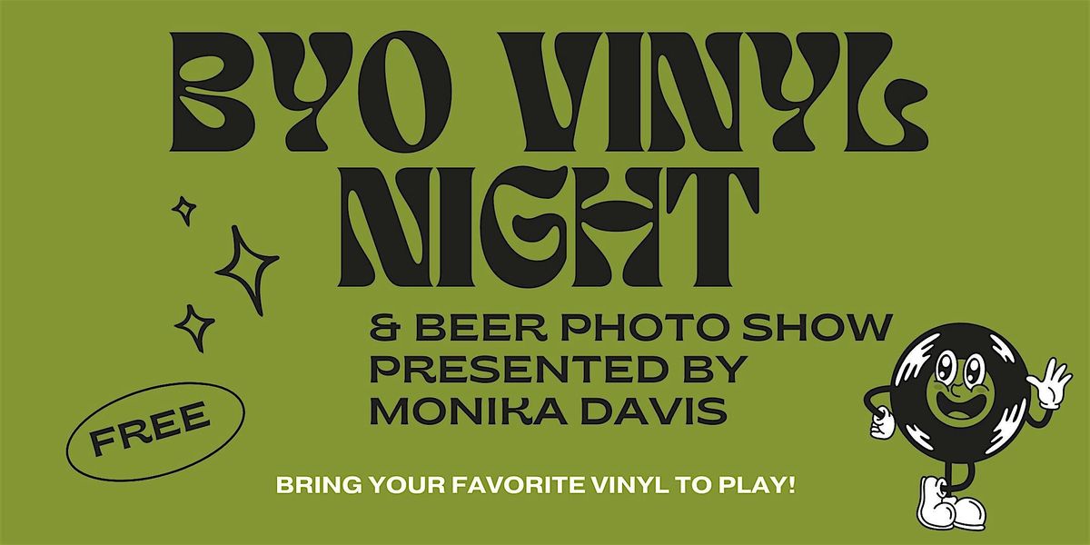 BYO Vinyl Night & Beer Photography Show at Strong Rope Brewery