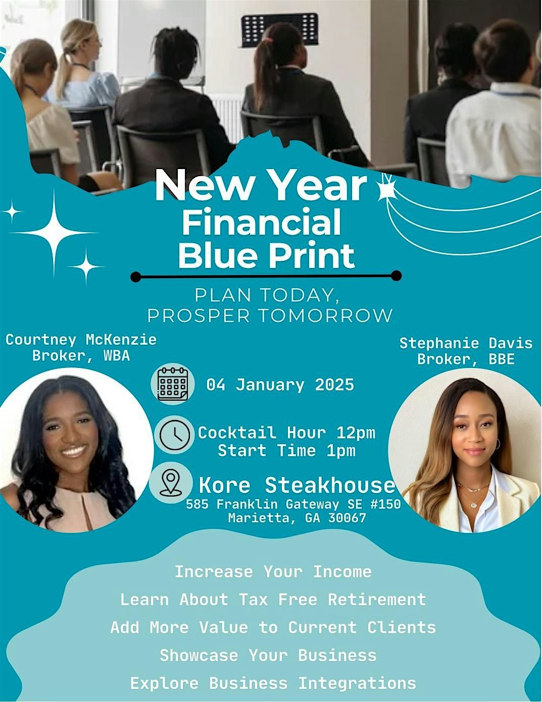 New Year Financial Blue Print