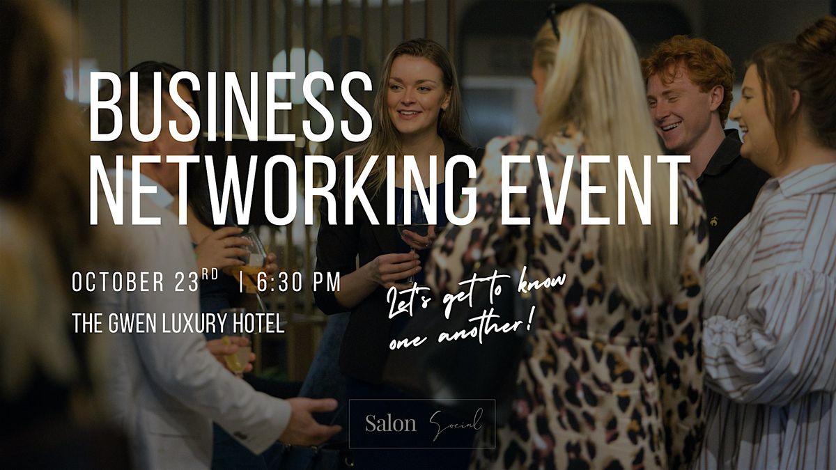 Chicago Business Networking Event @ The Gwen Rooftop