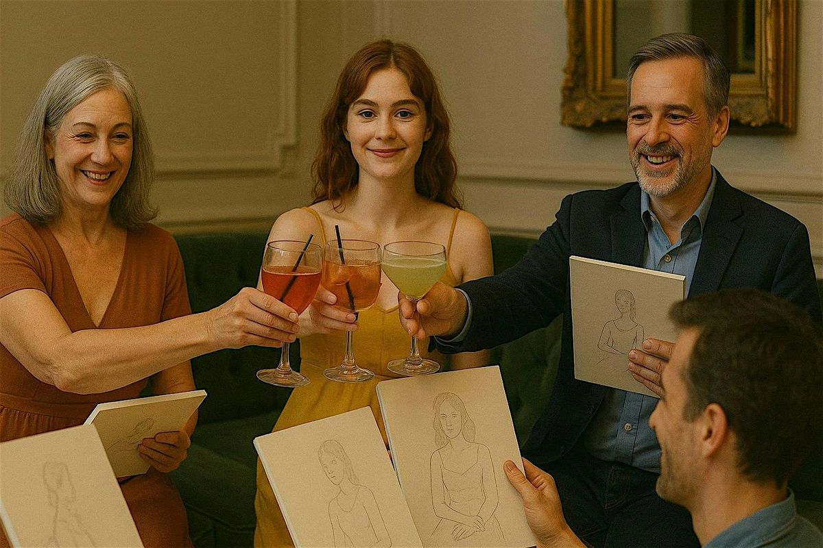 NOOD Cocktails & Drawing Port Coquitlam WEDNESDAYS 12-3 PM