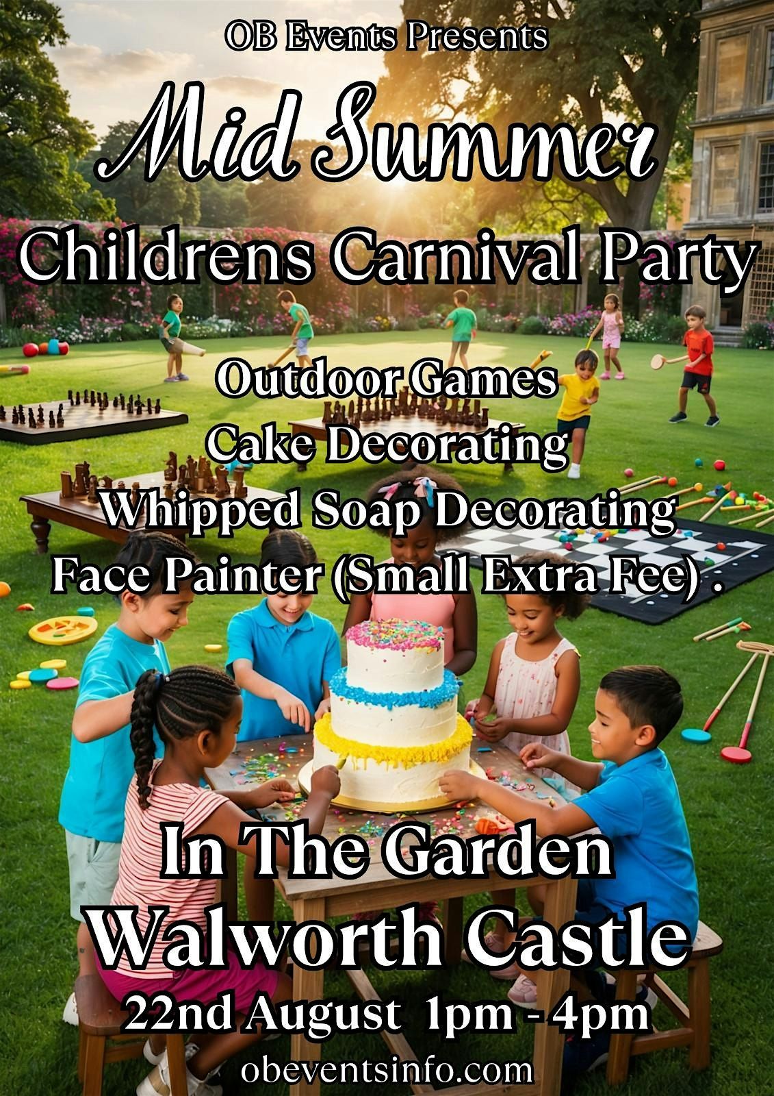 Childrens Carnival Garden Party - Walworth Castle