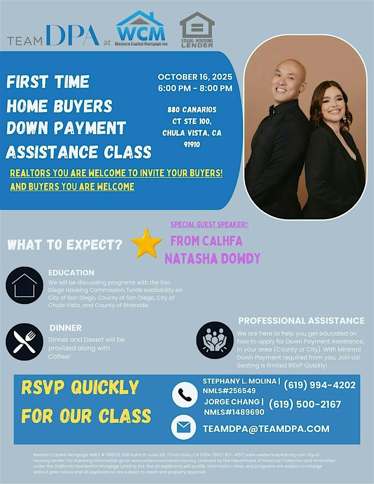 FREE First Time Homebuyers Down Payment Class