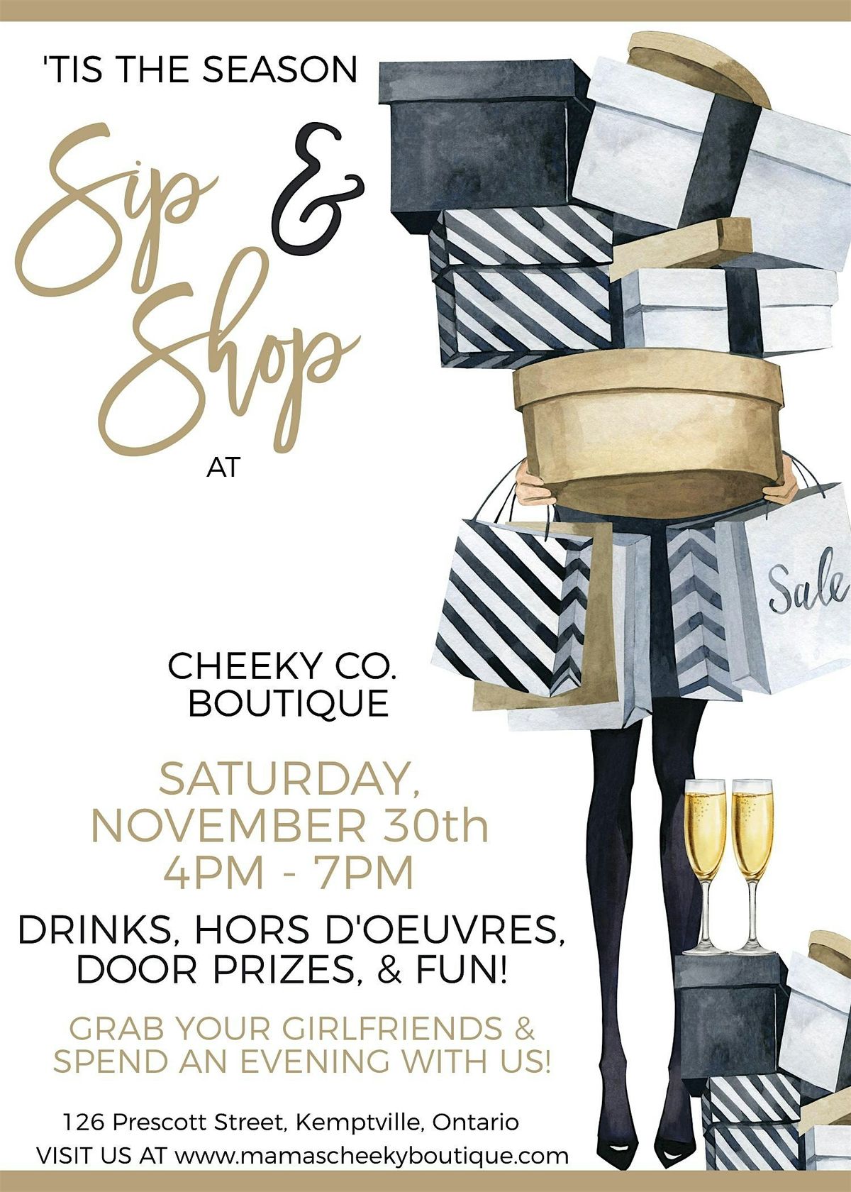 'Tis The Season Sip & Shop