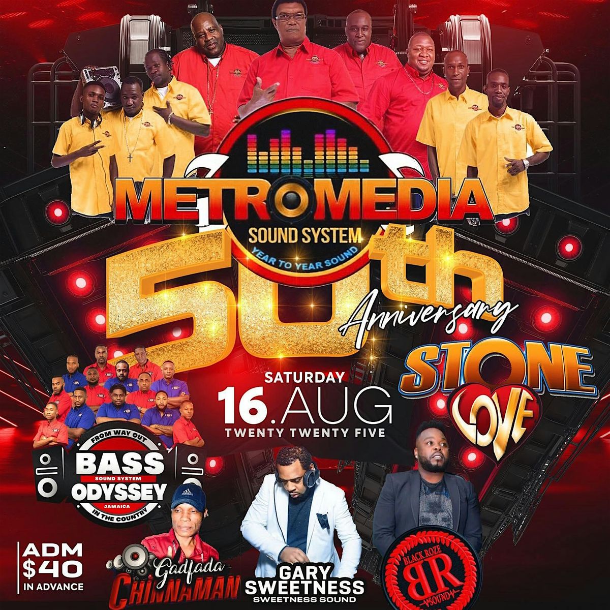 METRO MEDIA  5OTH ANNIVERSARY