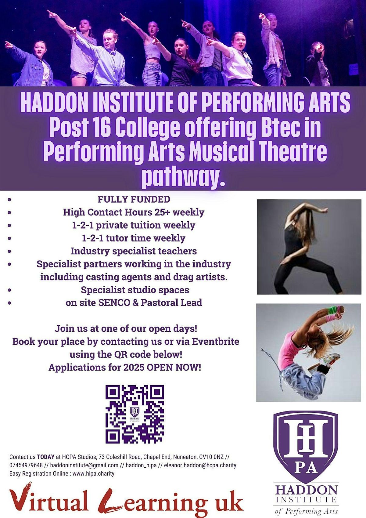 Haddon Institute of Performing Arts Open Day