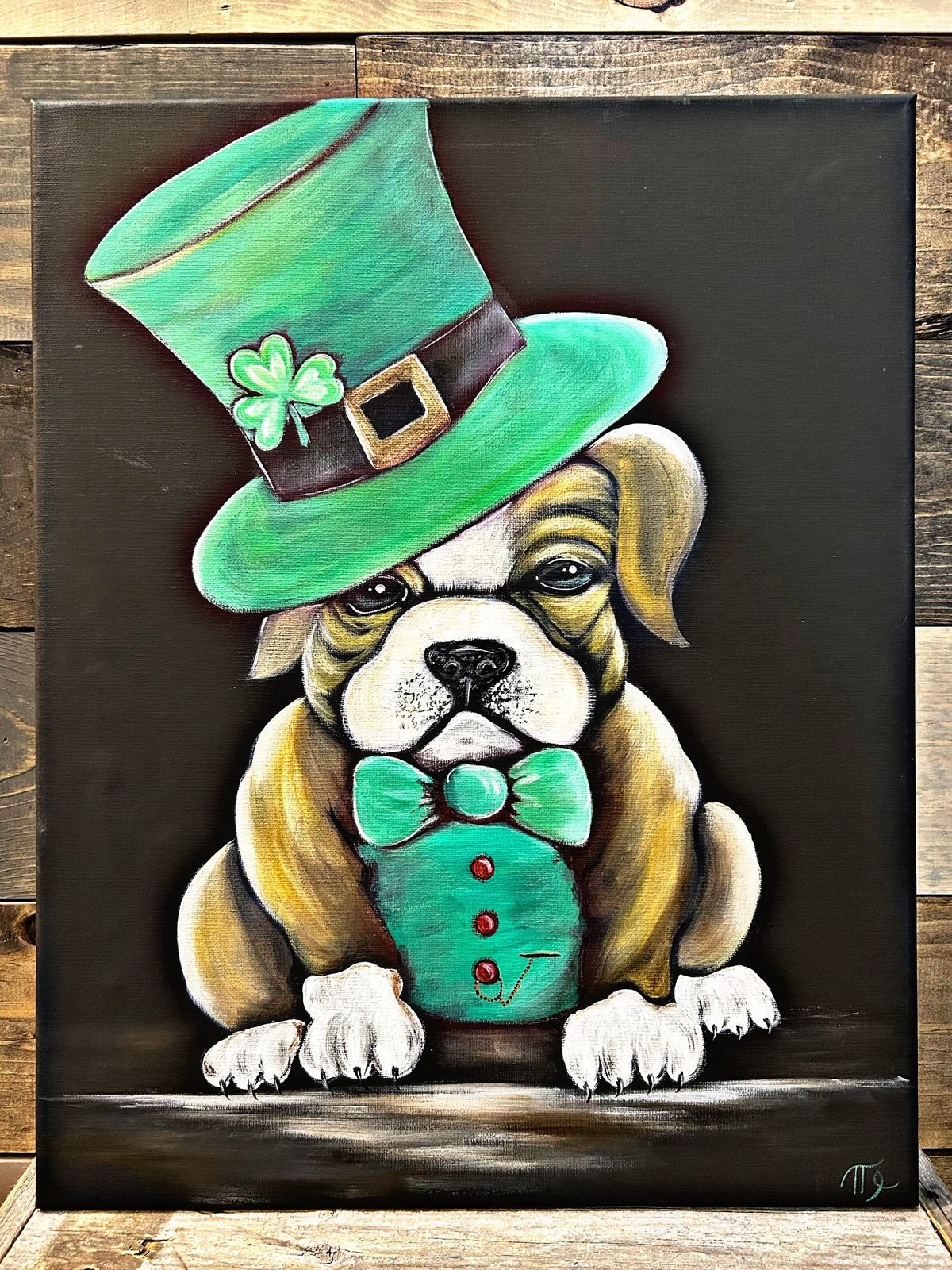 Irish Bulldog Paint Class