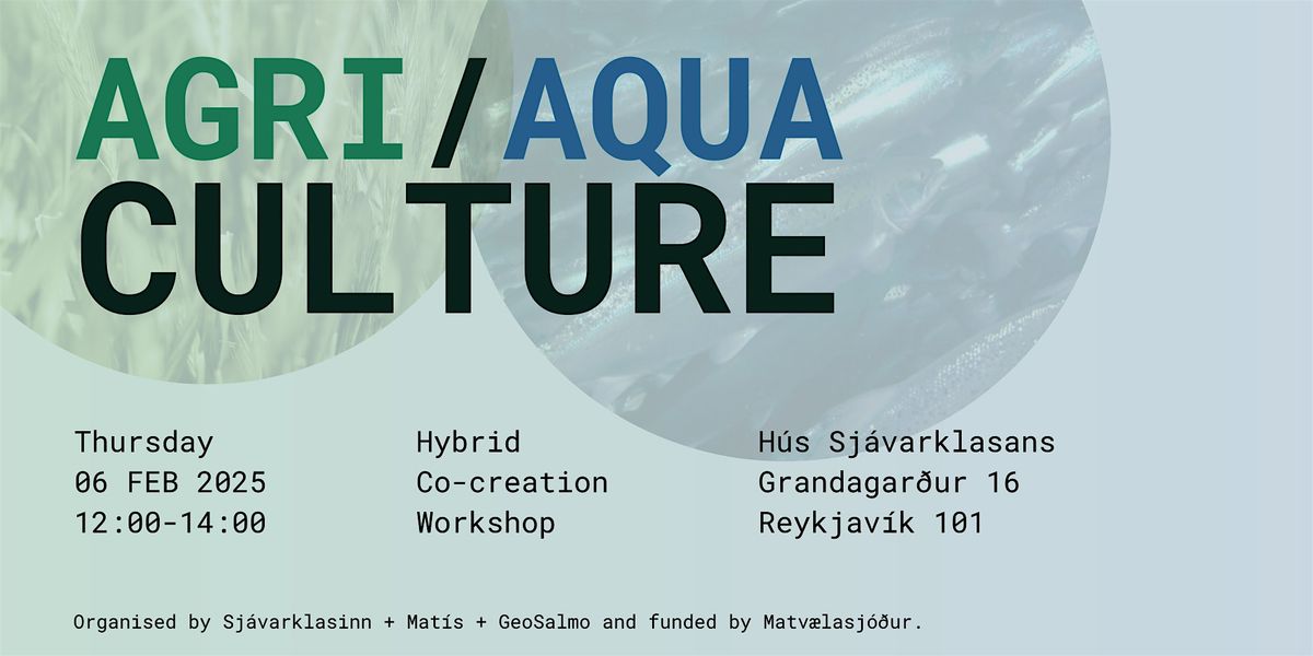 AGRI\/AQUA CULTURE