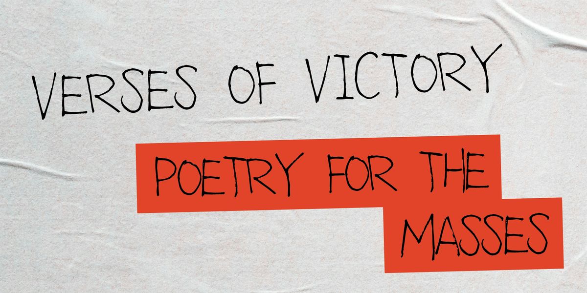 Verses of Victory Poetry Workshop