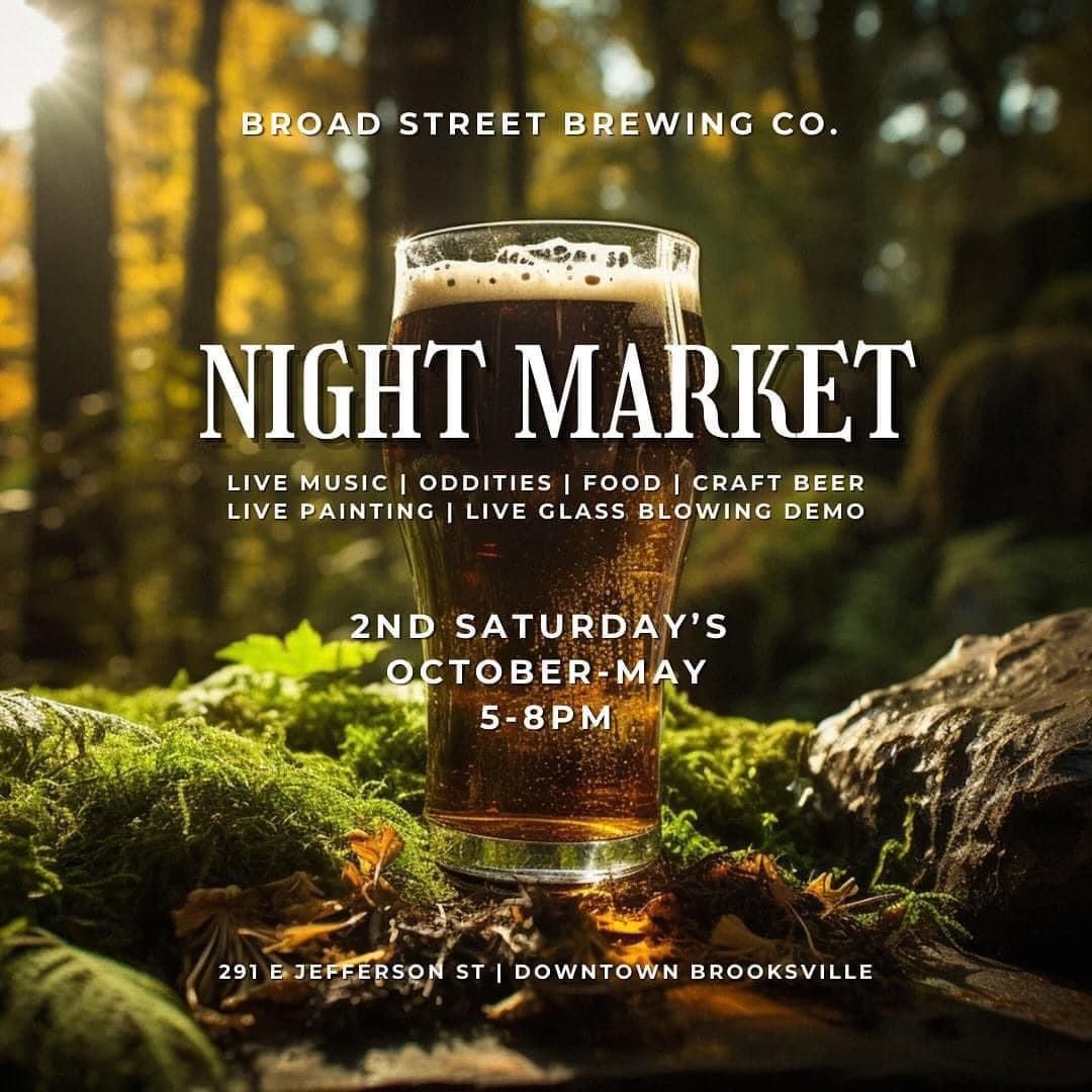 Oddities Night Market at Broad Street Brewing