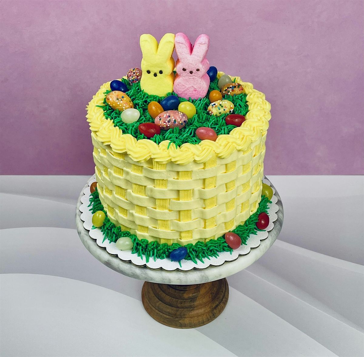 Easter Basket Buttercream Cake Decorating Class