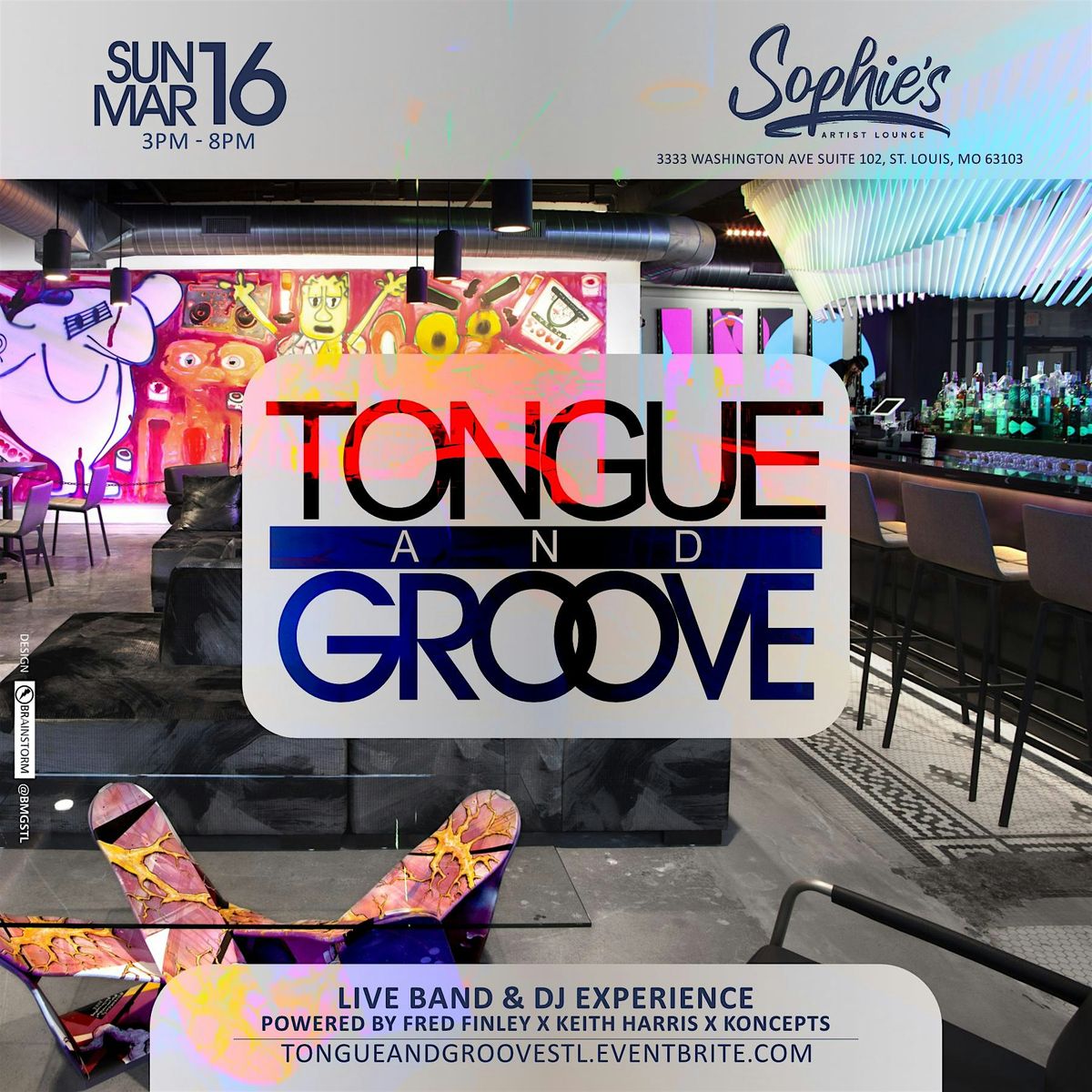 Tongue & Groove - Sophie's Artist Lounge