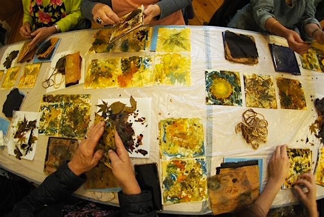 Eco Printing and Dyeing at the Muswell Hill Creatives Make & Mend Festival