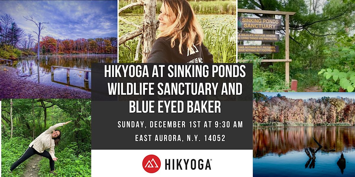 Hikyoga at Sinking Ponds Wildlife Sanctuary and Blue Eyed Baker with Molly