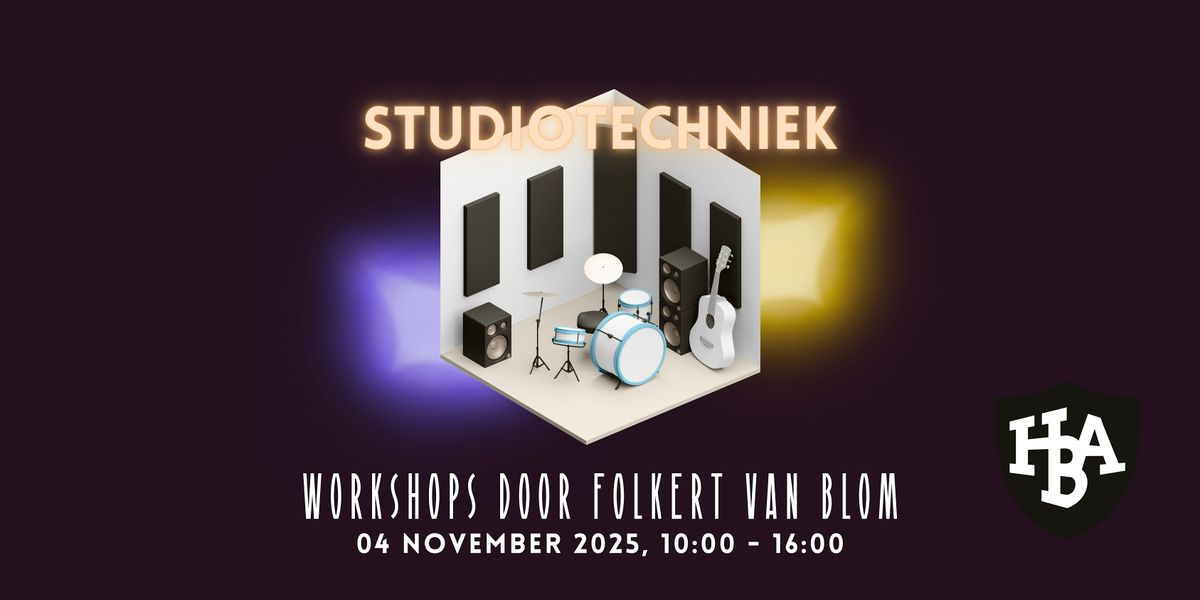 BROED cursus Studiotechniek