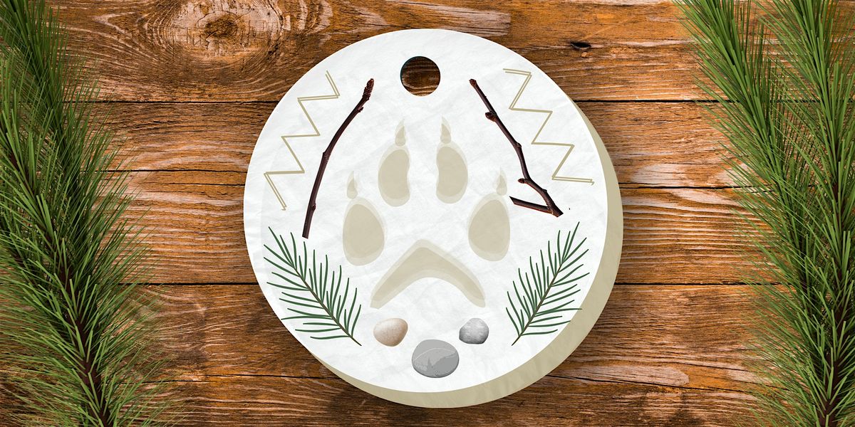 Animal Track Ornaments