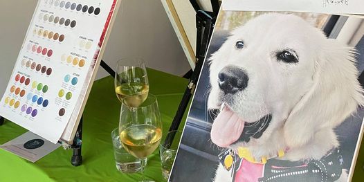 Wine Wednesday Workshop \/\/ Paint Your Pet!