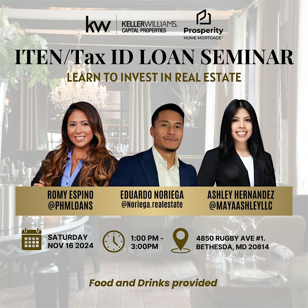 ITEN\/Tax ID Loan Seminar