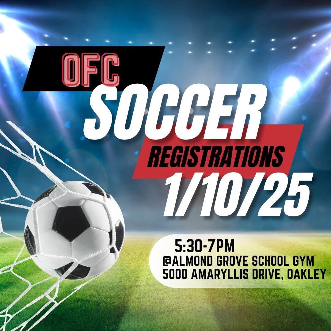 Oakley FC Soccer registration