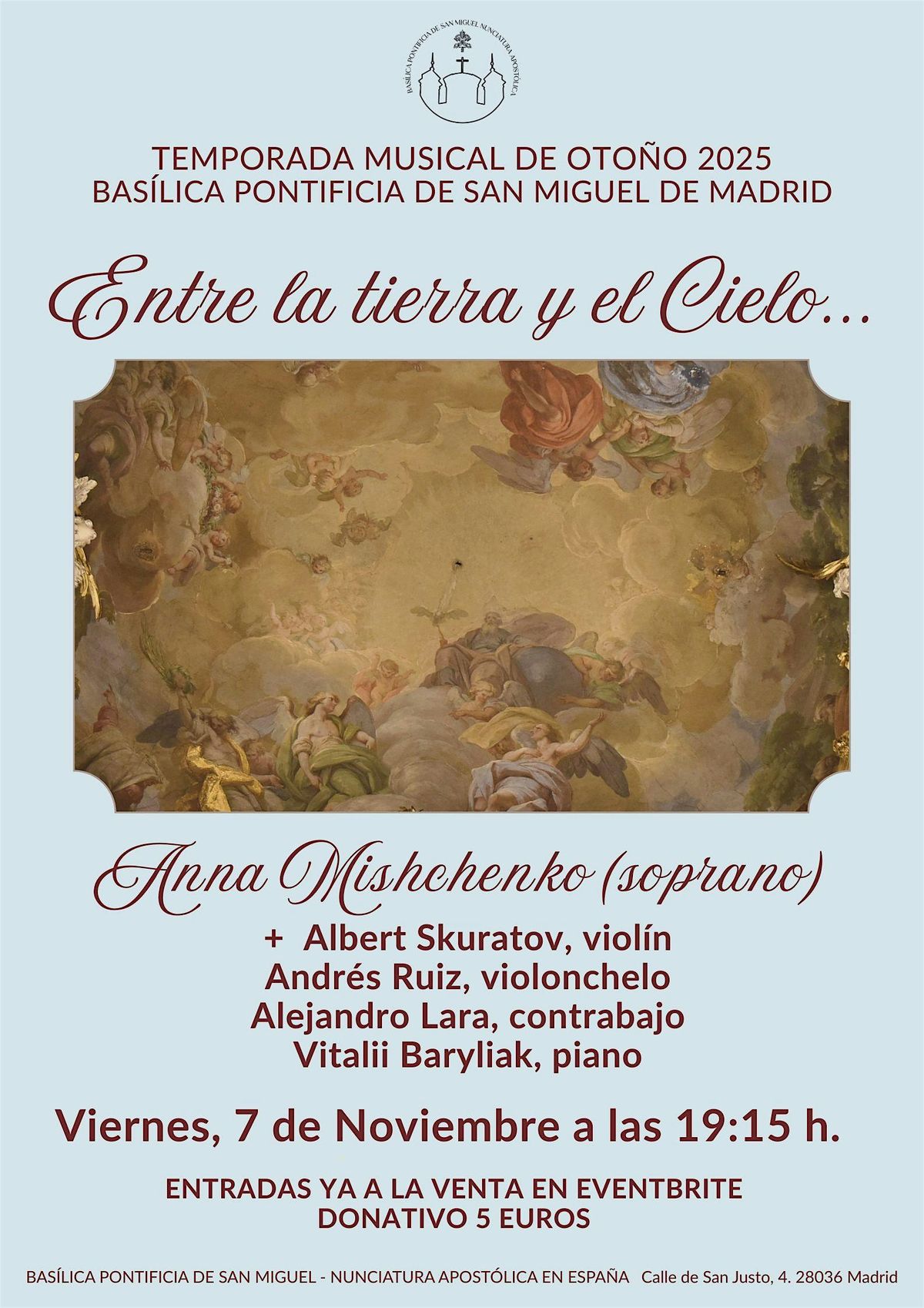 CONCIERTO "ENTRE LA TIERRA Y EL CIELO"