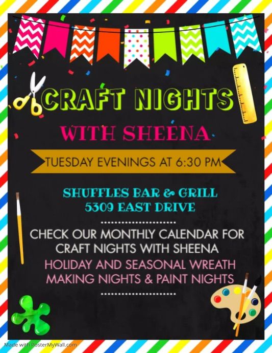 Craft Night with Sheena