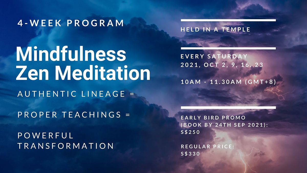 Mindfulness Zen Meditation