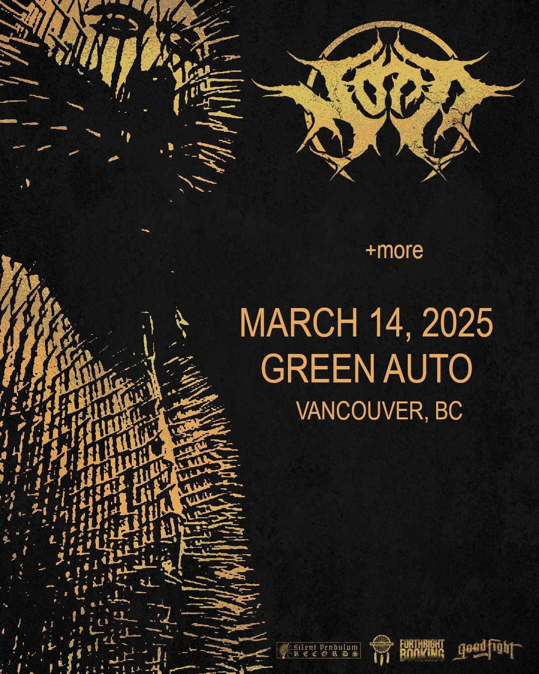 NOTT - West Coast Tour. March 14, 2025 at Green Auto