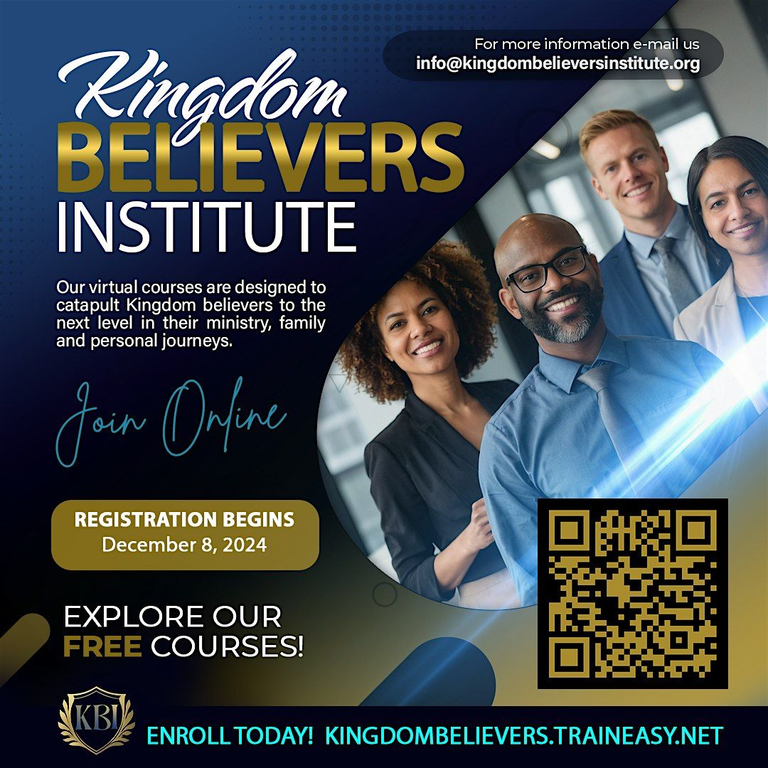 Free Courses - Kingdom Believers Institute Online