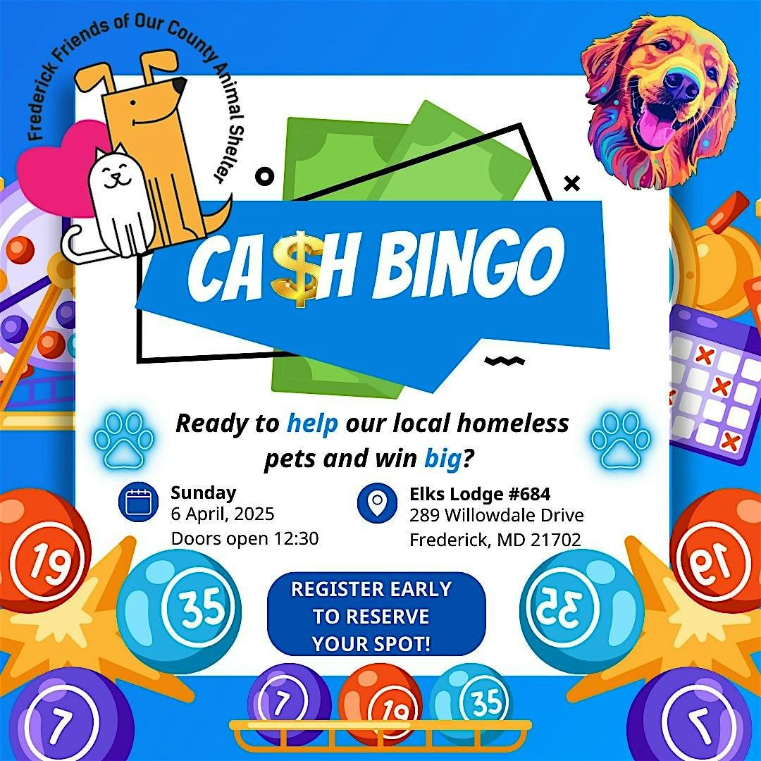 FFOCAS Cash BINGO