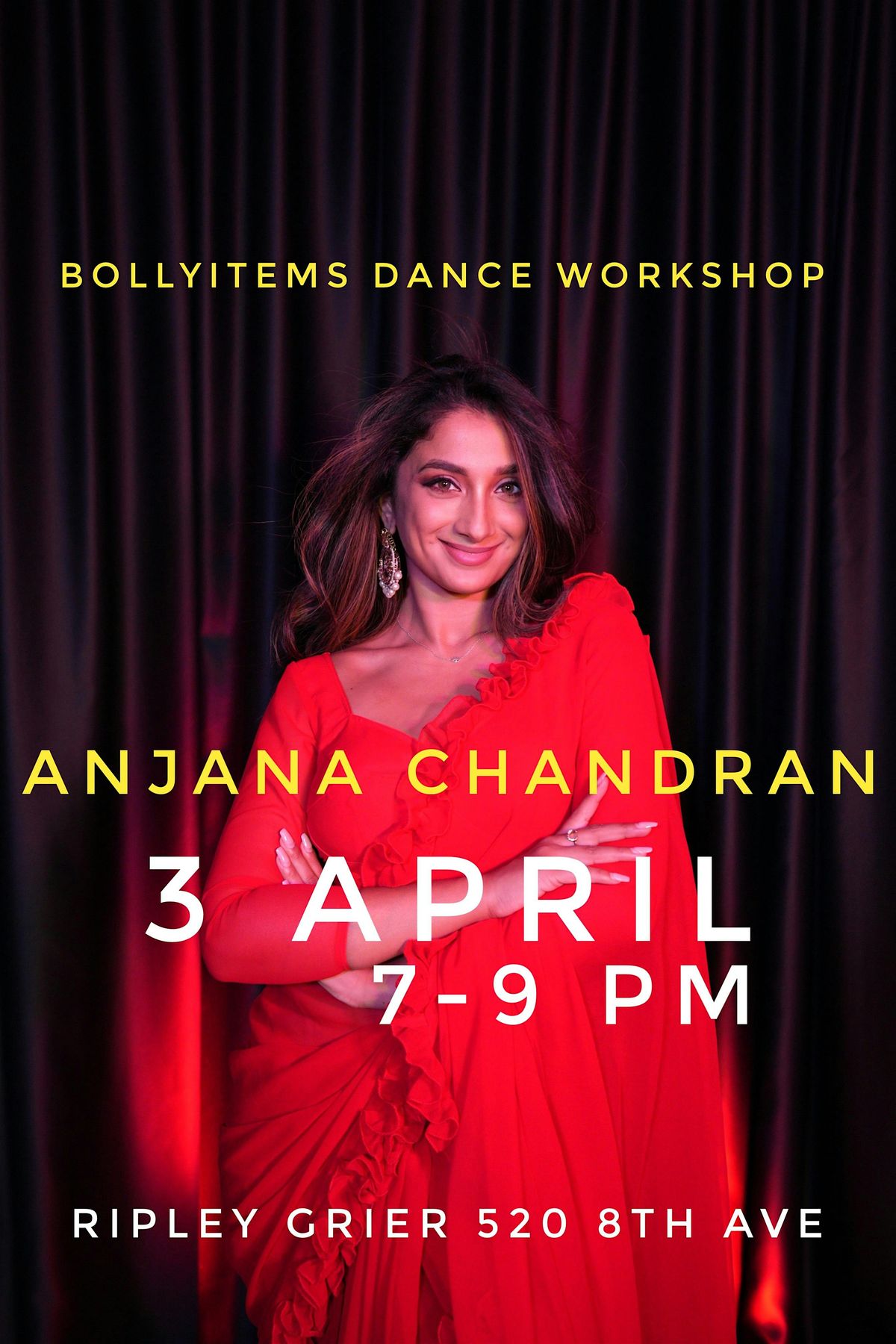 ANJANA CHANDRAN BOLLYITEMS WORKSHOP WITH NAACHCHICAGO