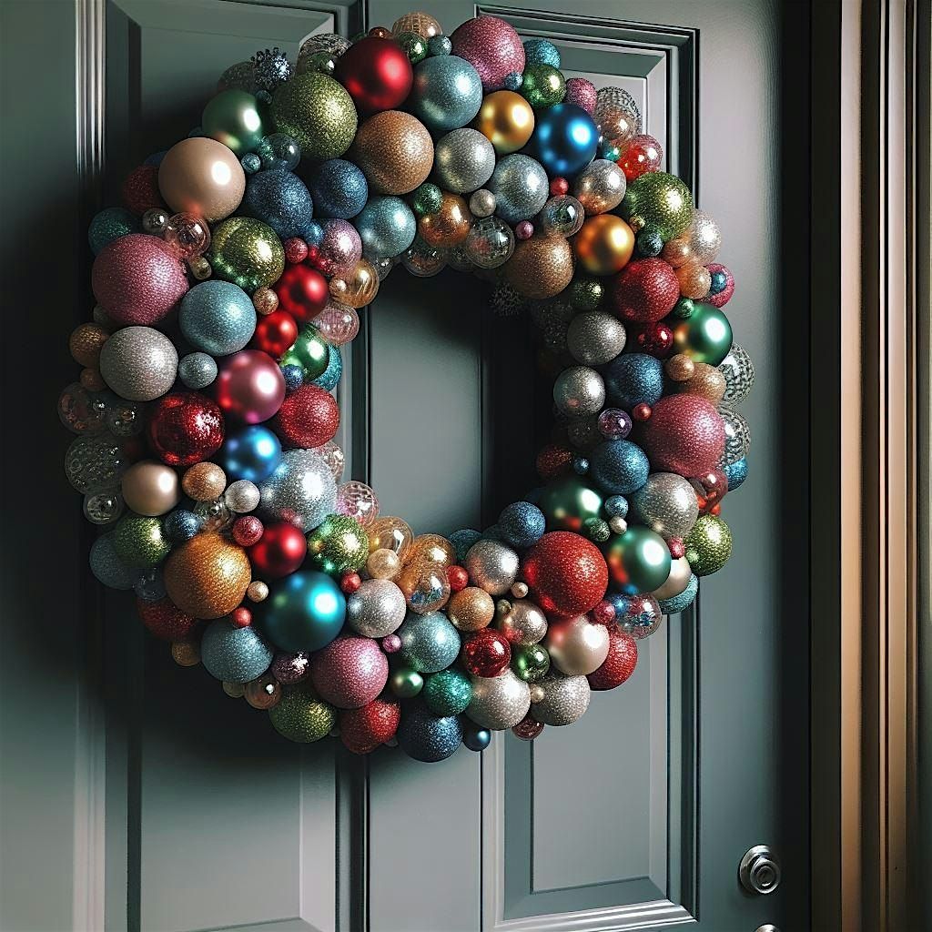 Vintage Max Maker Series: Ornament Wreath