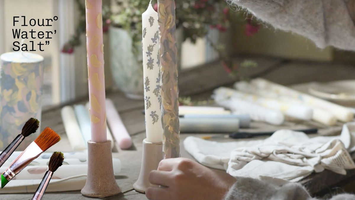 Candle Painting Workshop