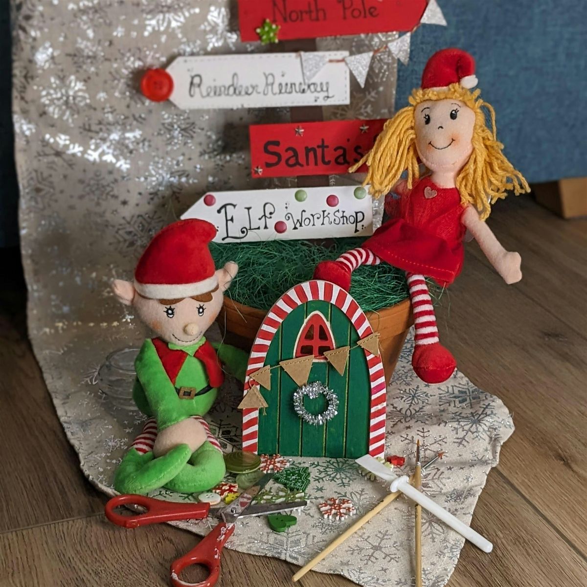 Mrs Blossom Makes Fairy and Elf Doors