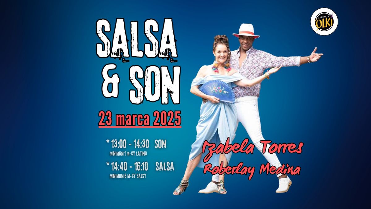 Warsztaty SALSA & SON z Iz\u0105 Torres i Roberlay Medina