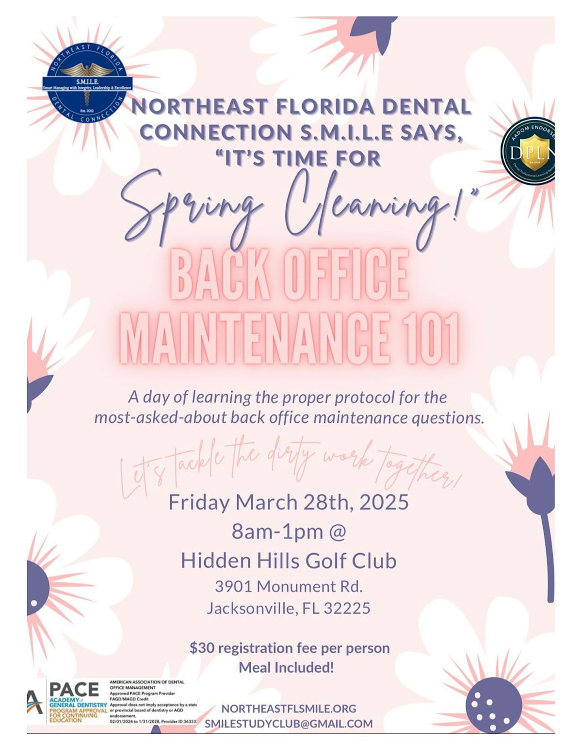 Back Office Maintenance 101: "Spring Cleaning Workshop " In Person